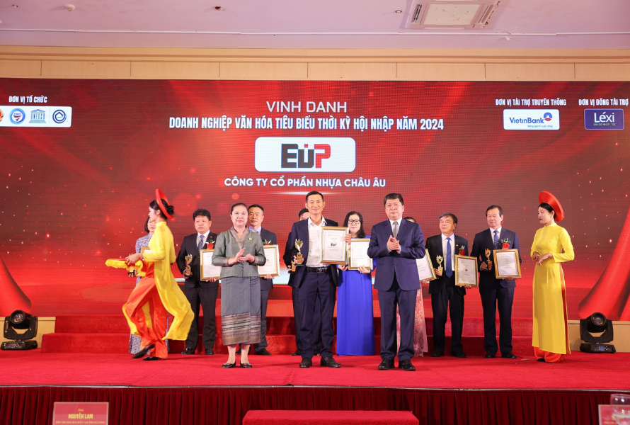 EuP Group đạt danh hiệu doanh nghiệp văn hóa tiêu biểu thời kỳ hội nhập