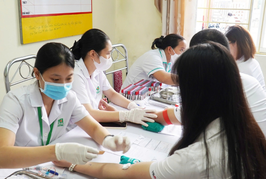 EuP Group tổ chức khám sức khỏe định kỳ cho CBNV