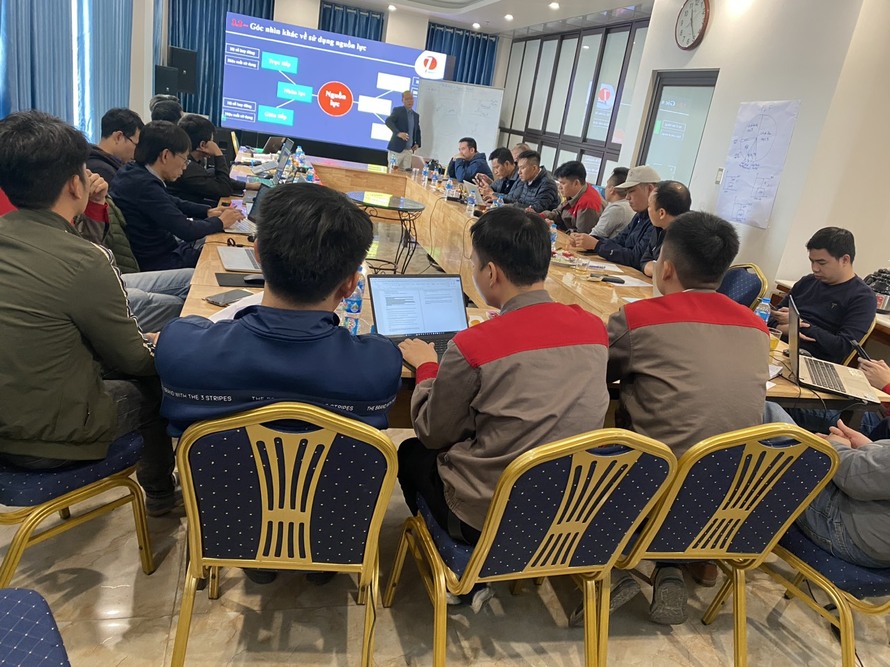 Trong phiên hội thảo, các Giám đốc và đội ngũ nhân sự đã cùng Đánh giá nội bộ các hoạt động của nhà máy tại Hải Phòng Trong phiên hội thảo, các Giám đốc và đội ngũ nhân sự đã cùng Đánh giá nội bộ các hoạt động của nhà máy tại Hải Phòng